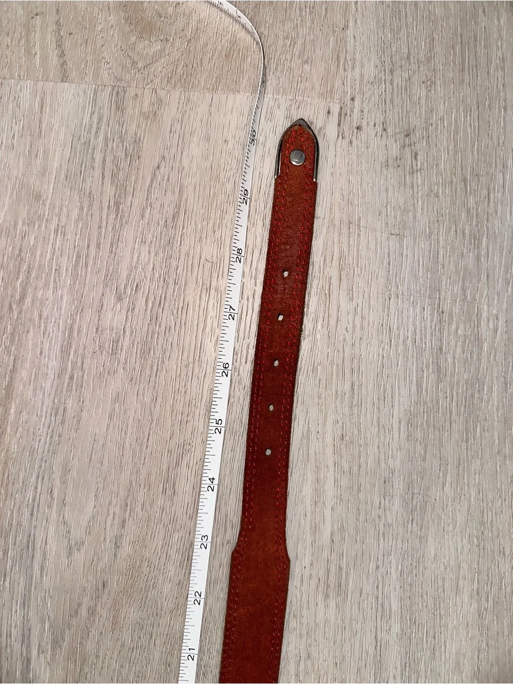 Red Women's Western/ Classic Style  Genuine Leather Belt
